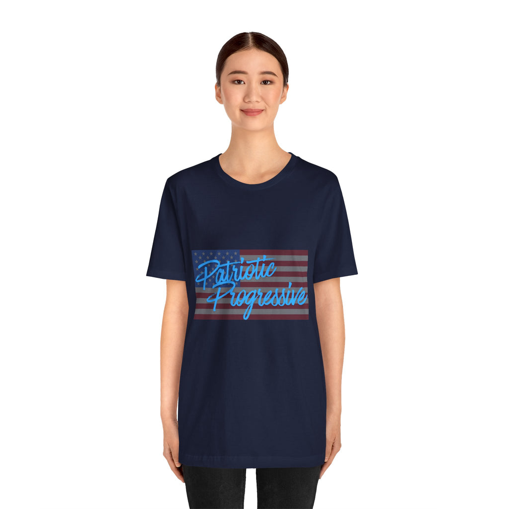 Patriotic Progressive Tee — "We Have More In Common Than You Think, Leftists Love This Country Too" Graphic T-Shirt