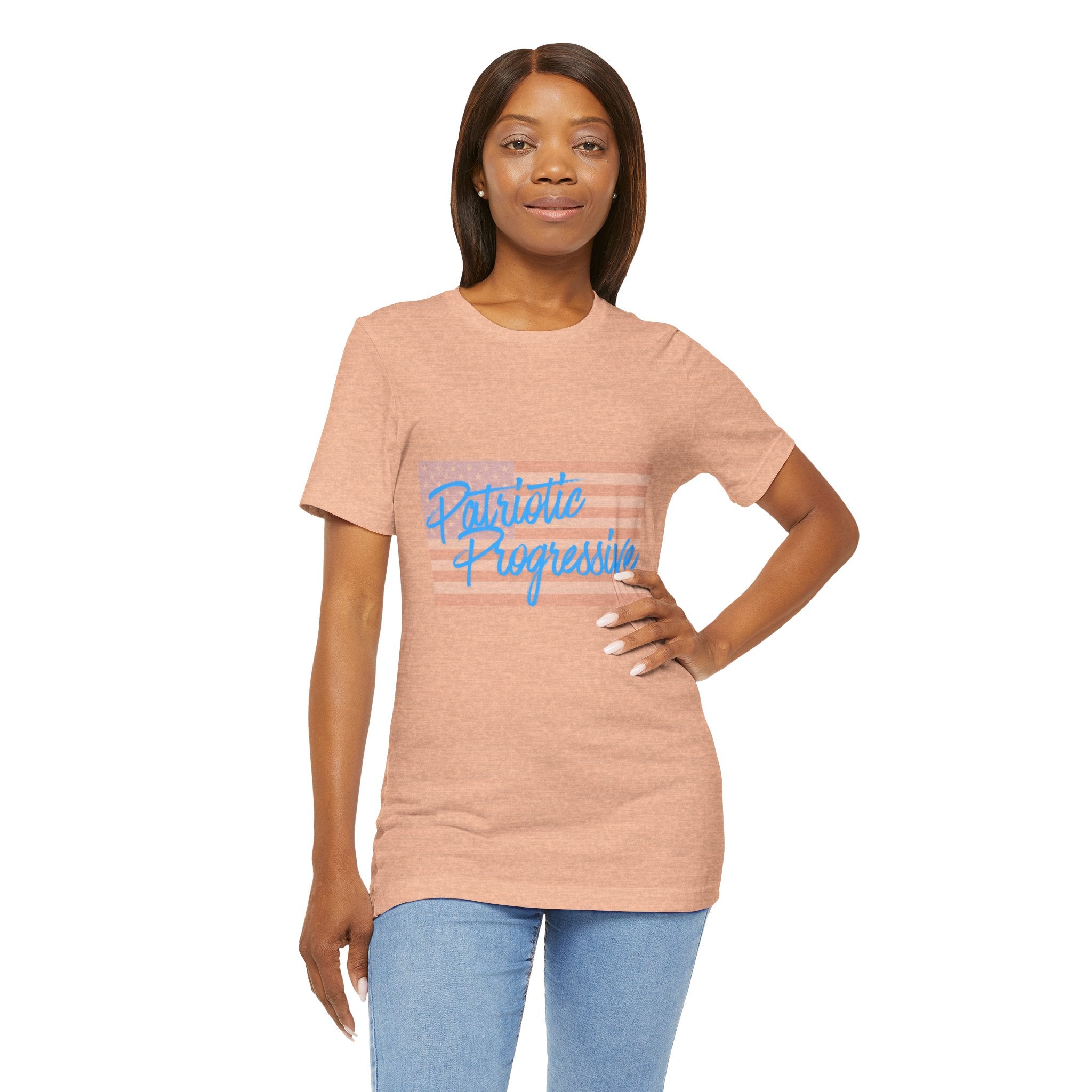 Patriotic Progressive Tee — "We Have More In Common Than You Think, Leftists Love This Country Too" Graphic T-Shirt