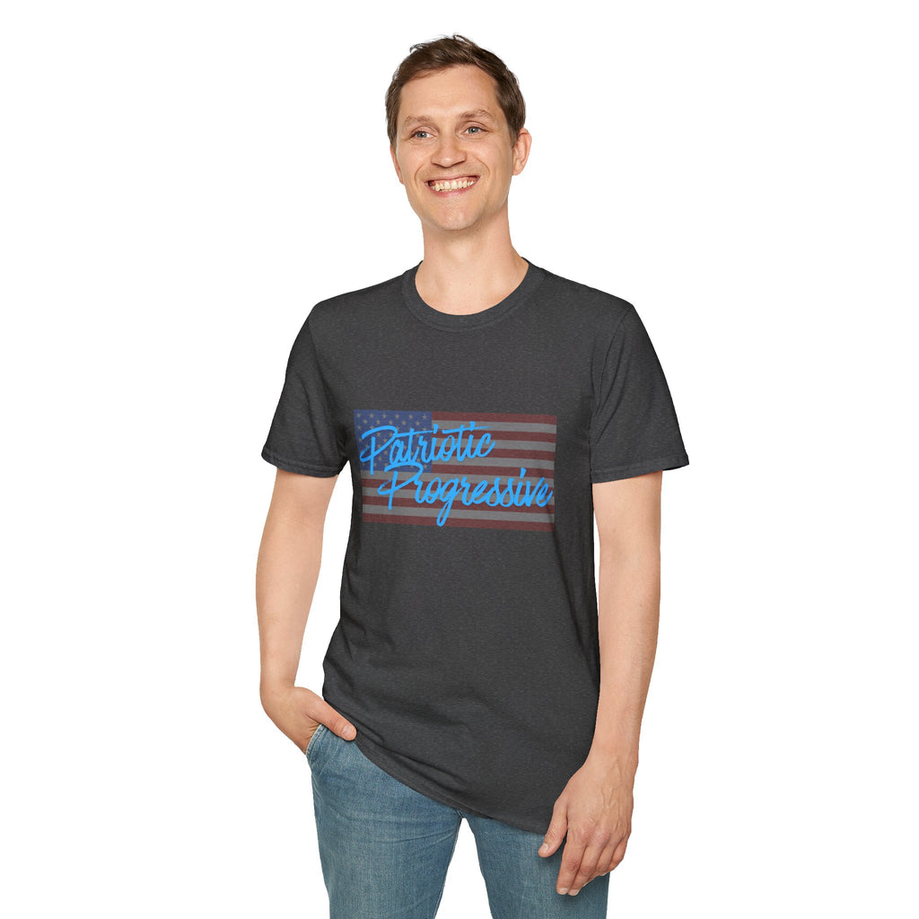 Patriotic Progressive T-Shirt — “Protect Our Planet” Environmental Activist Tee