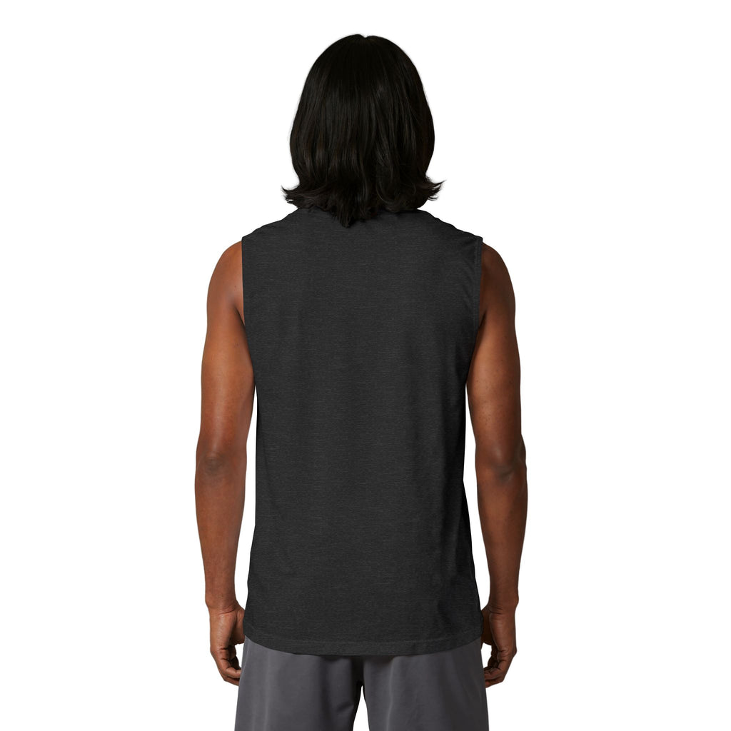 American Flag Muscle Tank — "Loving our Country, while holding it accountable " Patriotic Sleeveless Tee