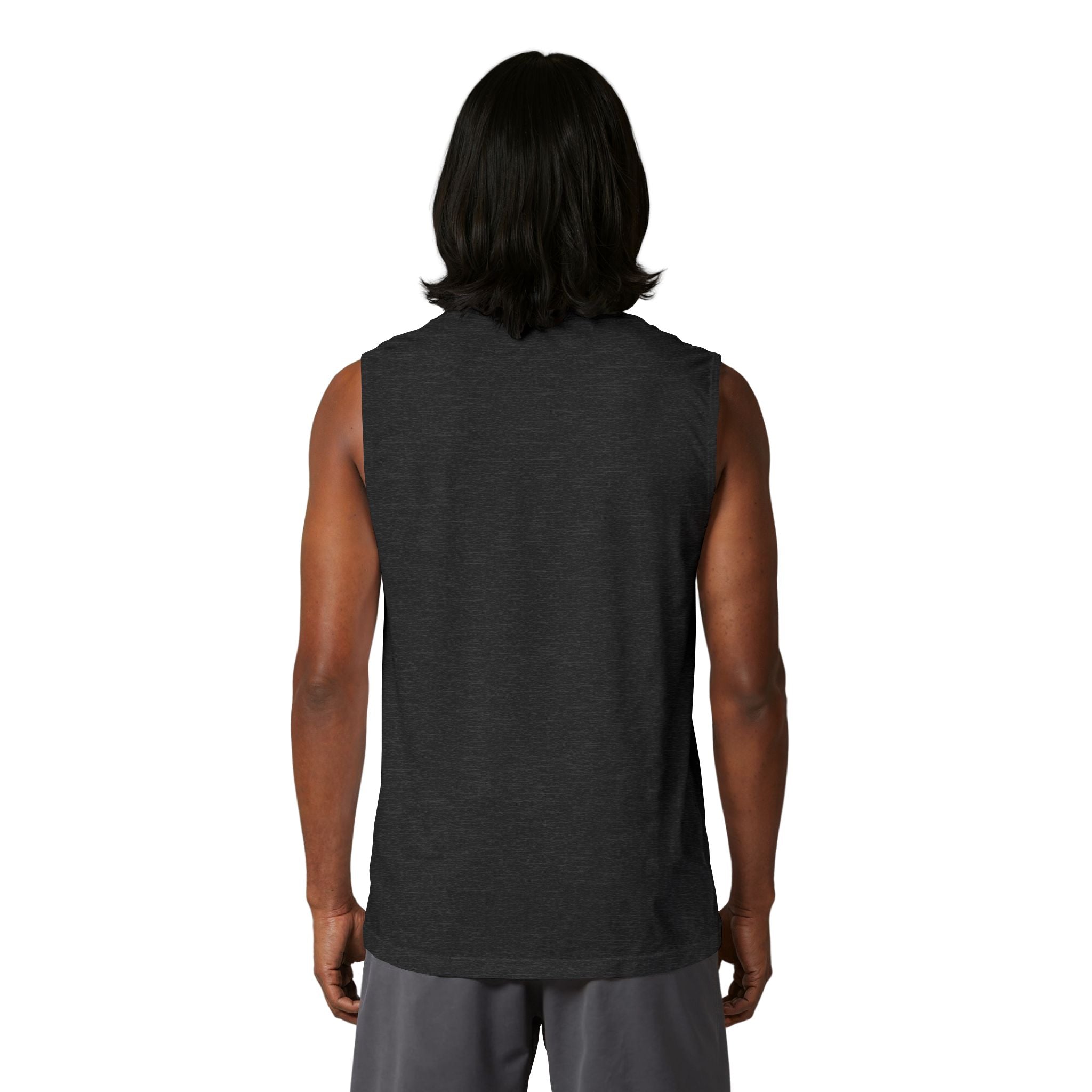 American Flag Muscle Tank — "Loving our Country, while holding it accountable " Patriotic Sleeveless Tee