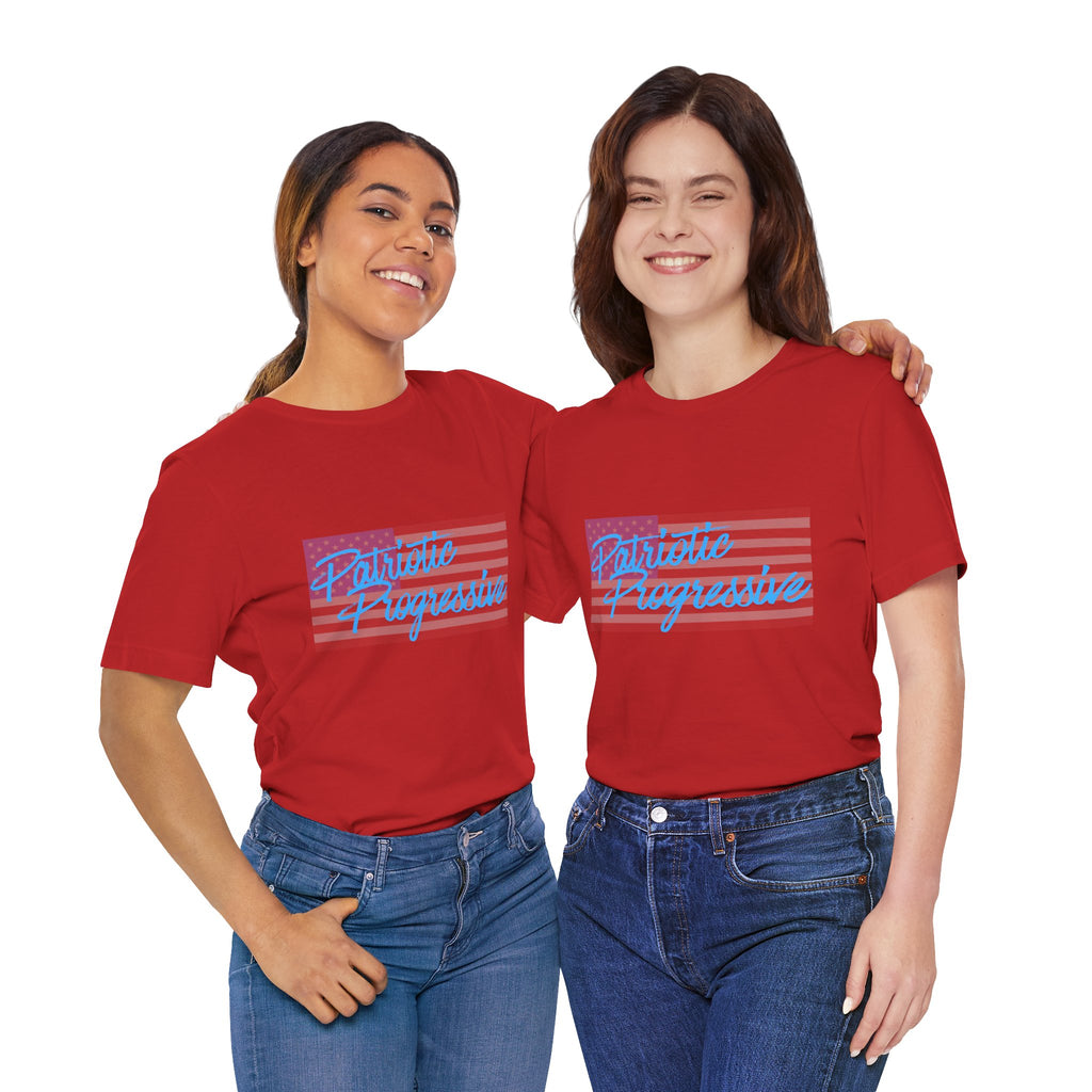Patriotic Progressive Tee — "We Have More In Common Than You Think, Leftists Love This Country Too" Graphic T-Shirt
