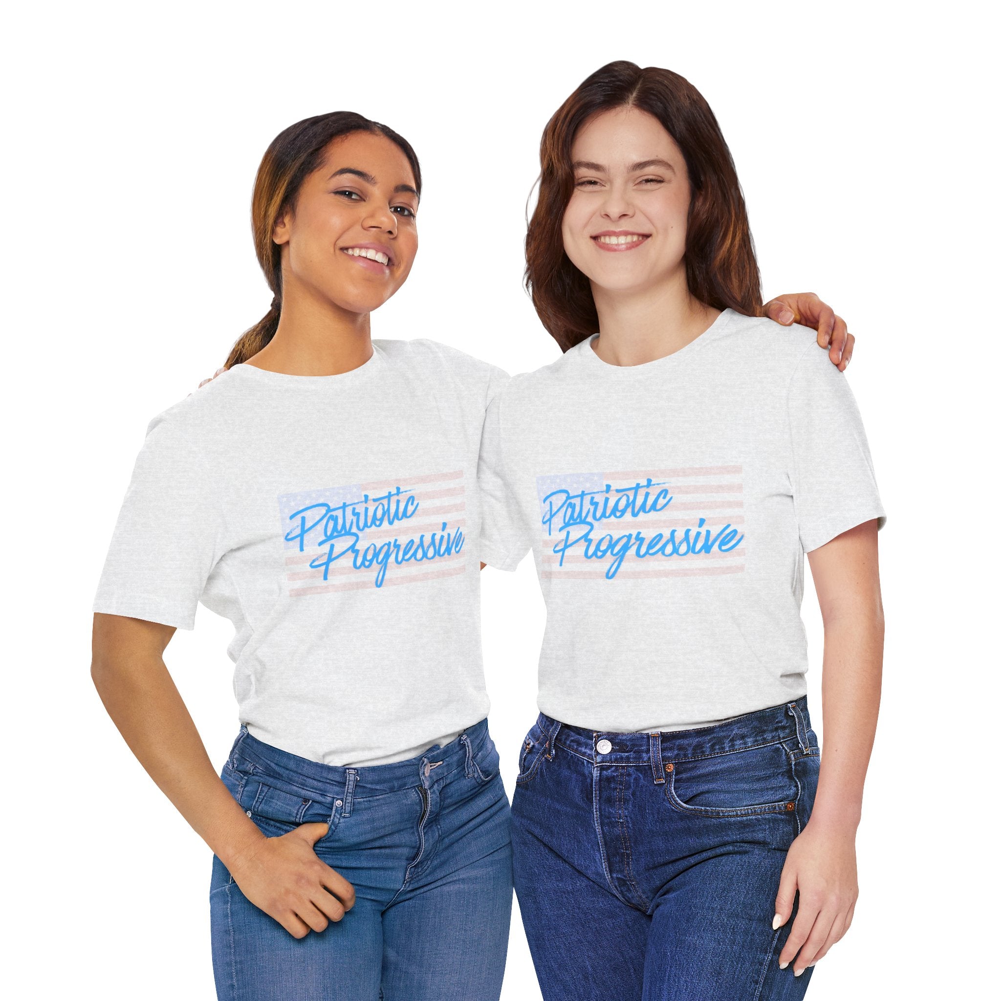 Patriotic Progressive Tee — "We Have More In Common Than You Think, Leftists Love This Country Too" Graphic T-Shirt