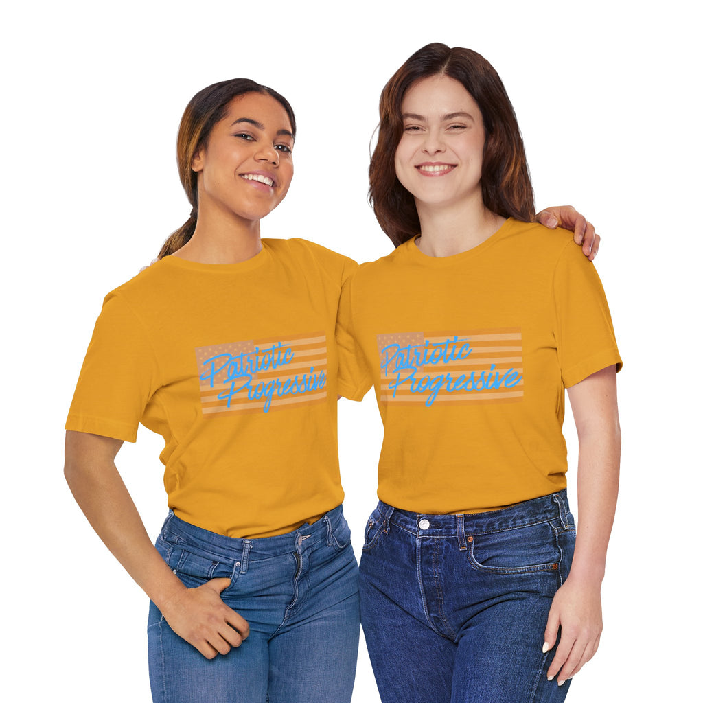 Patriotic Progressive Tee — "We Have More In Common Than You Think, Leftists Love This Country Too" Graphic T-Shirt