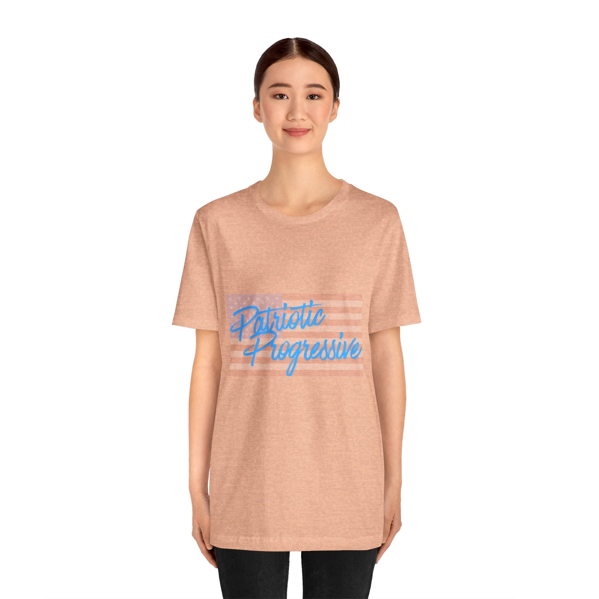 Patriotic Progressive Tee — "We Have More In Common Than You Think, Leftists Love This Country Too" Graphic T-Shirt