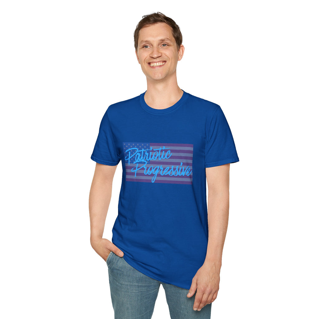 Patriotic Progressive T-Shirt — “Protect Our Planet” Environmental Activist Tee