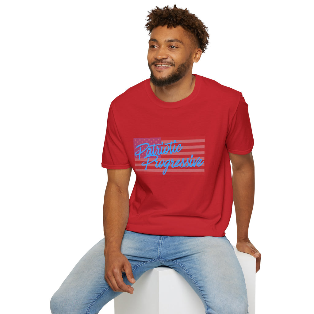 Patriotic Progressive T-Shirt — “Protect Our Planet” Environmental Activist Tee
