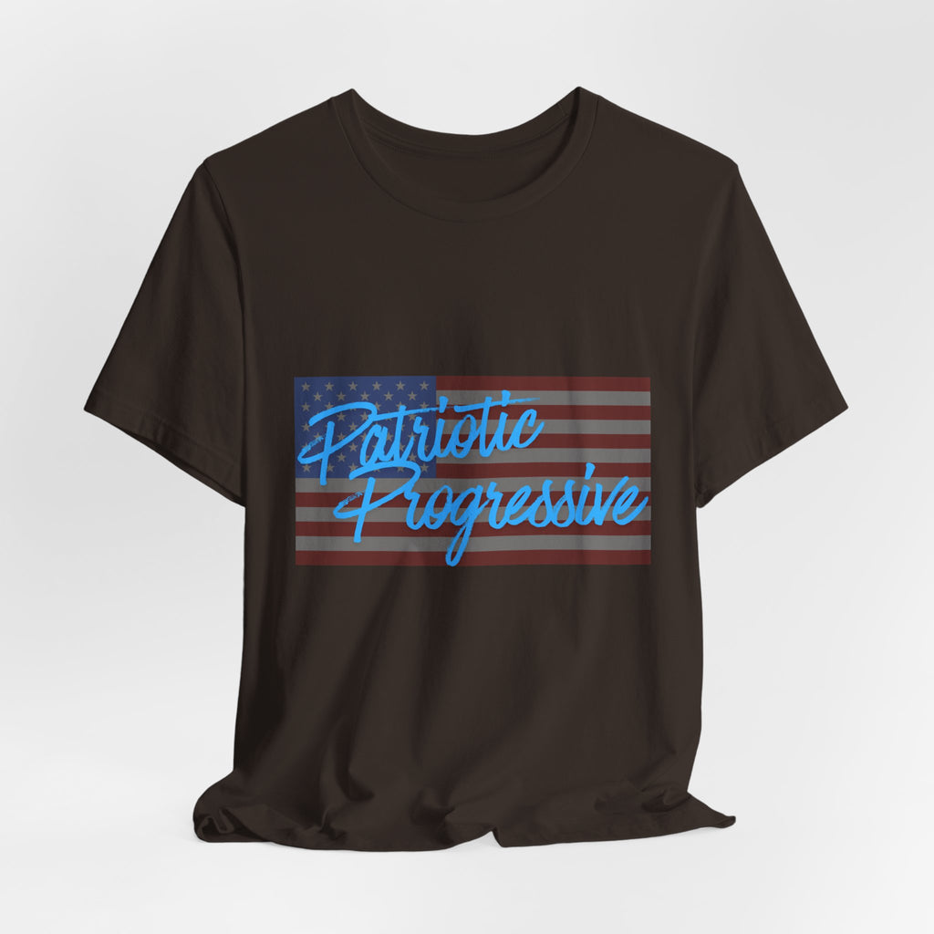 Patriotic Progressive Tee — "We Have More In Common Than You Think, Leftists Love This Country Too" Graphic T-Shirt