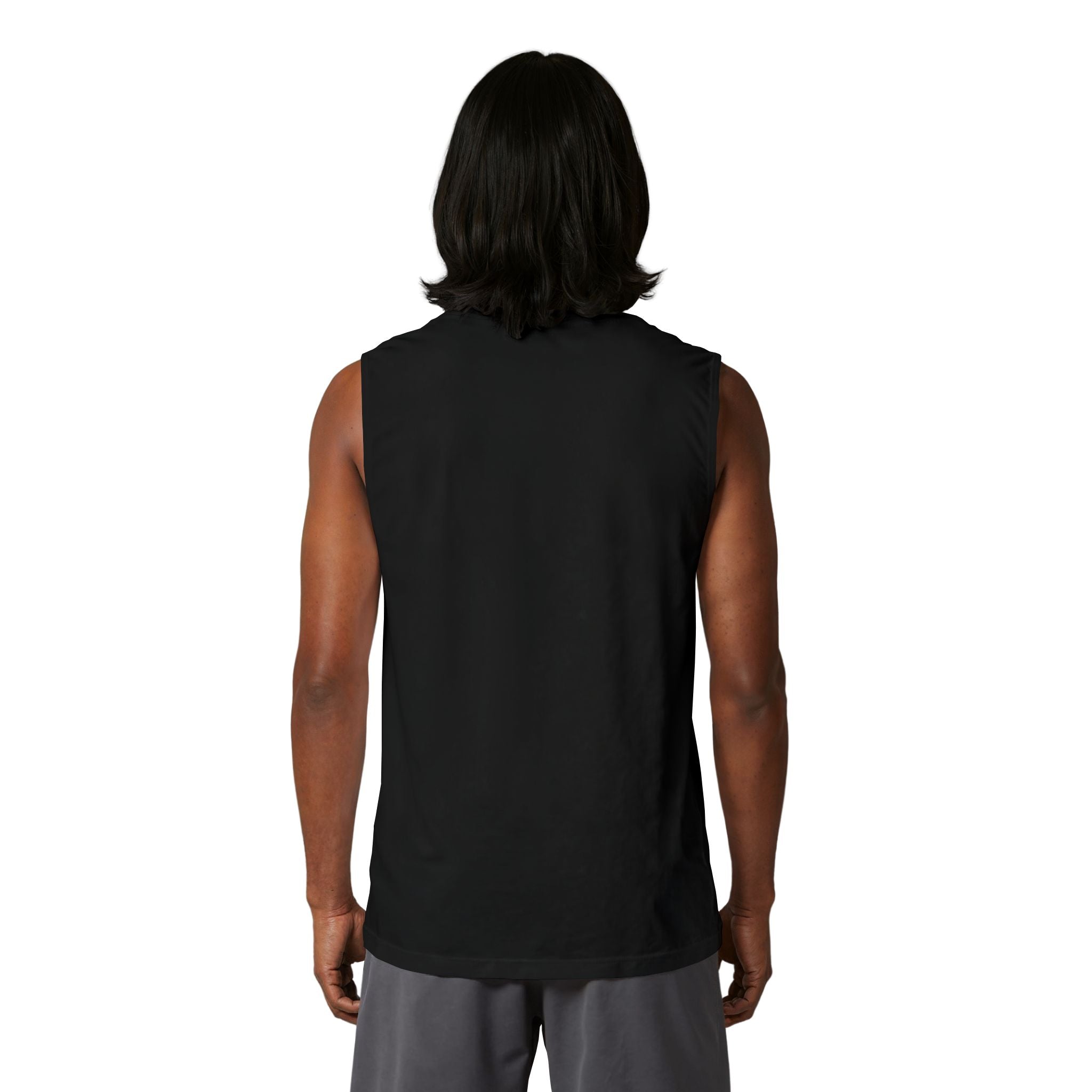 American Flag Muscle Tank — "Loving our Country, while holding it accountable " Patriotic Sleeveless Tee