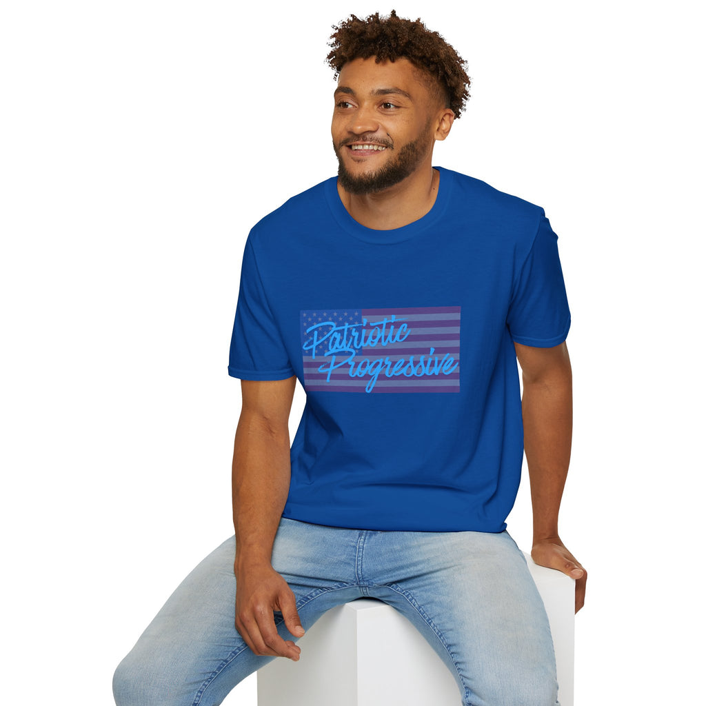 Patriotic Progressive T-Shirt — “Protect Our Planet” Environmental Activist Tee