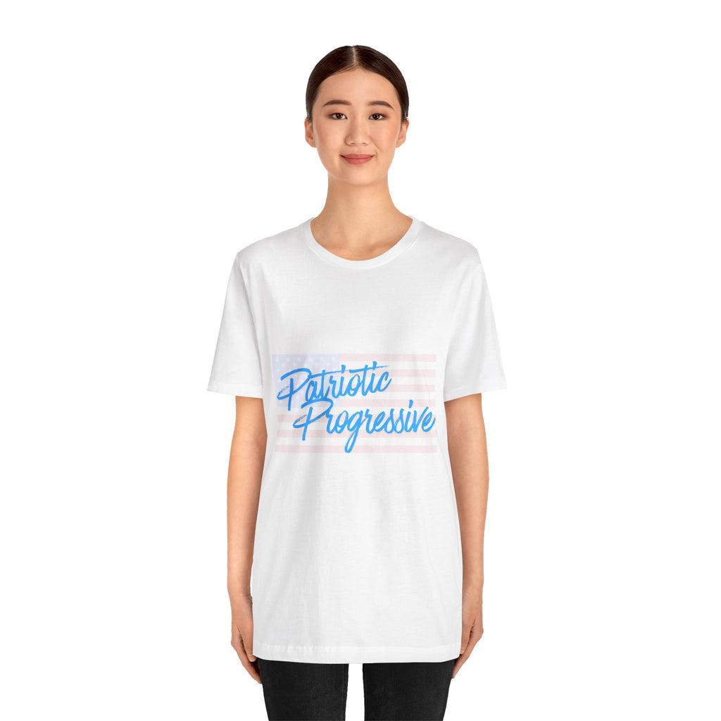 Patriotic Progressive Tee — "We Have More In Common Than You Think, Leftists Love This Country Too" Graphic T-Shirt