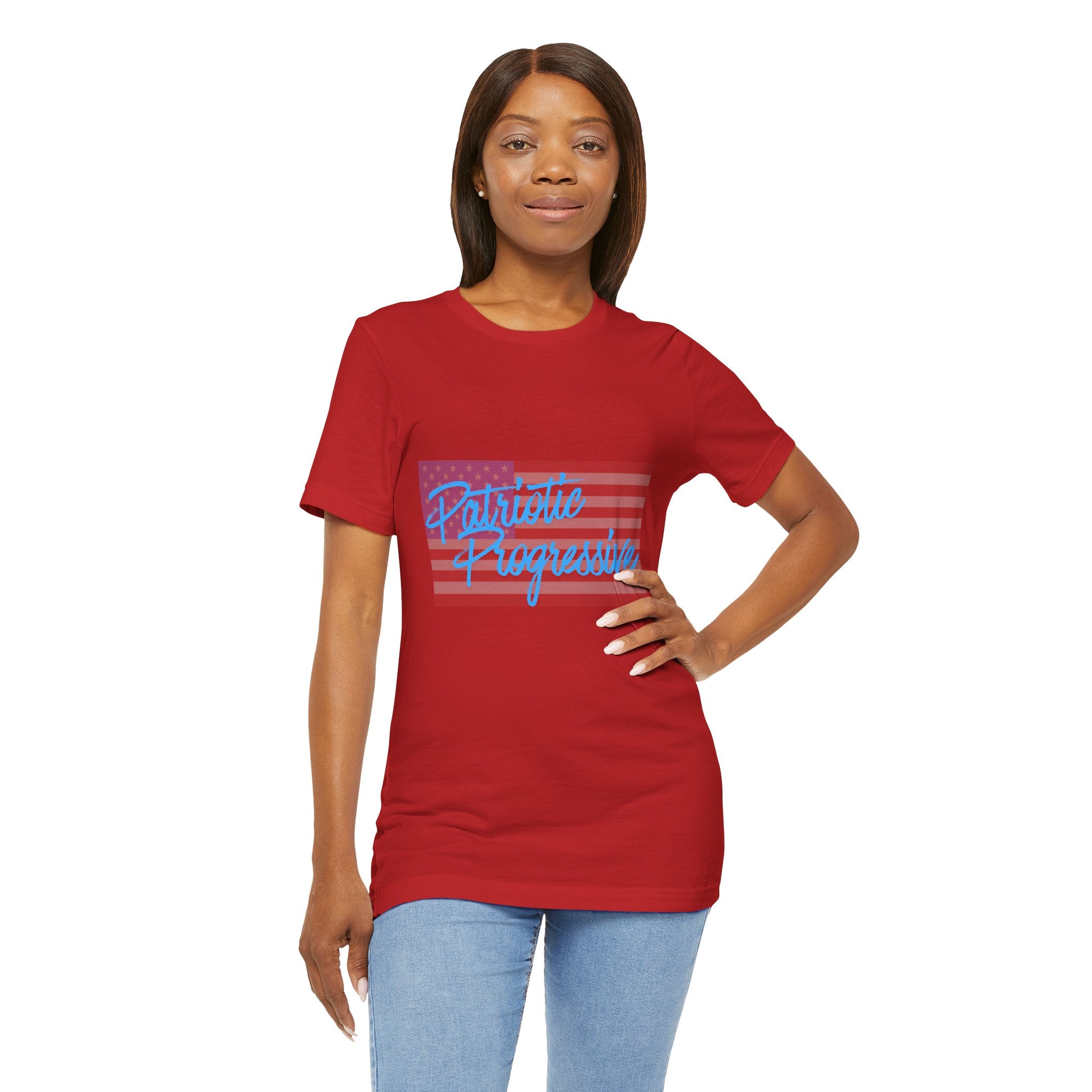 Patriotic Progressive Tee — "We Have More In Common Than You Think, Leftists Love This Country Too" Graphic T-Shirt