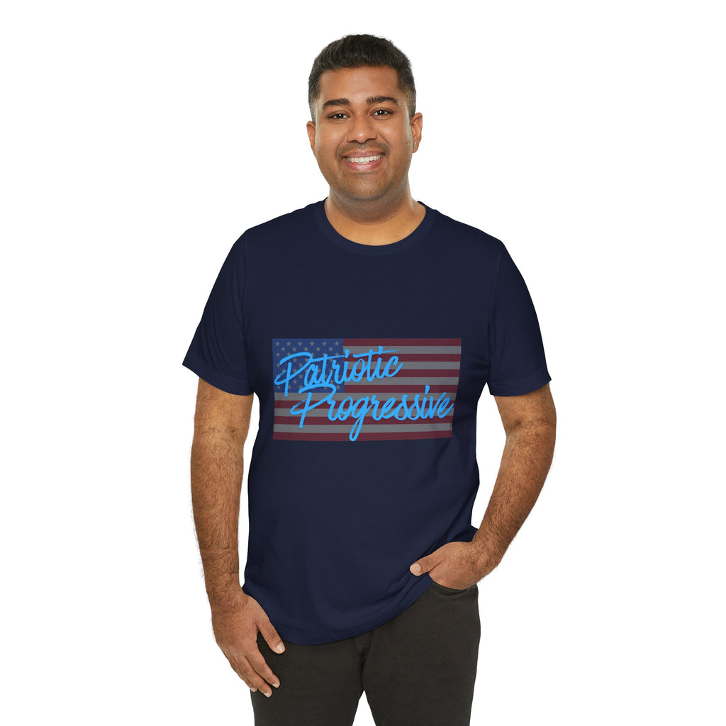 Patriotic Progressive Tee — "We Have More In Common Than You Think, Leftists Love This Country Too" Graphic T-Shirt