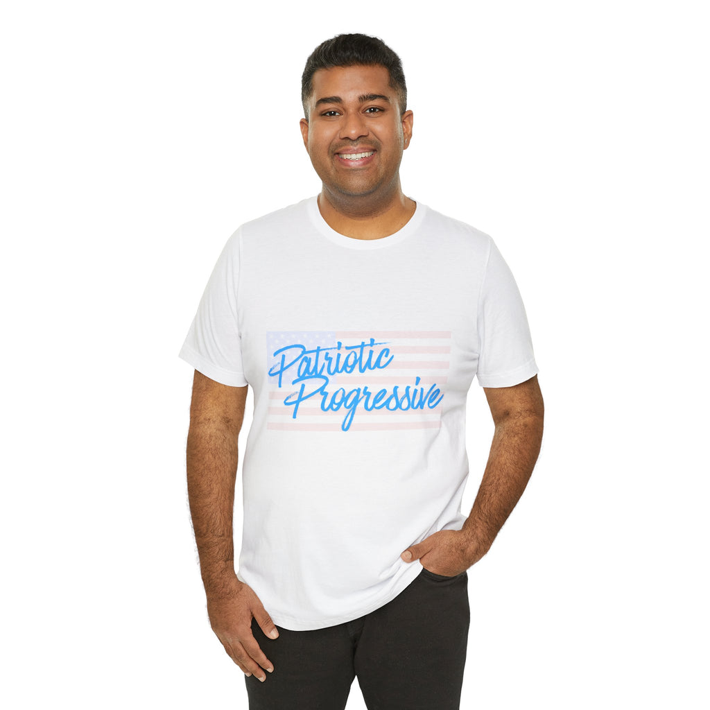 Patriotic Progressive Tee — "We Have More In Common Than You Think, Leftists Love This Country Too" Graphic T-Shirt