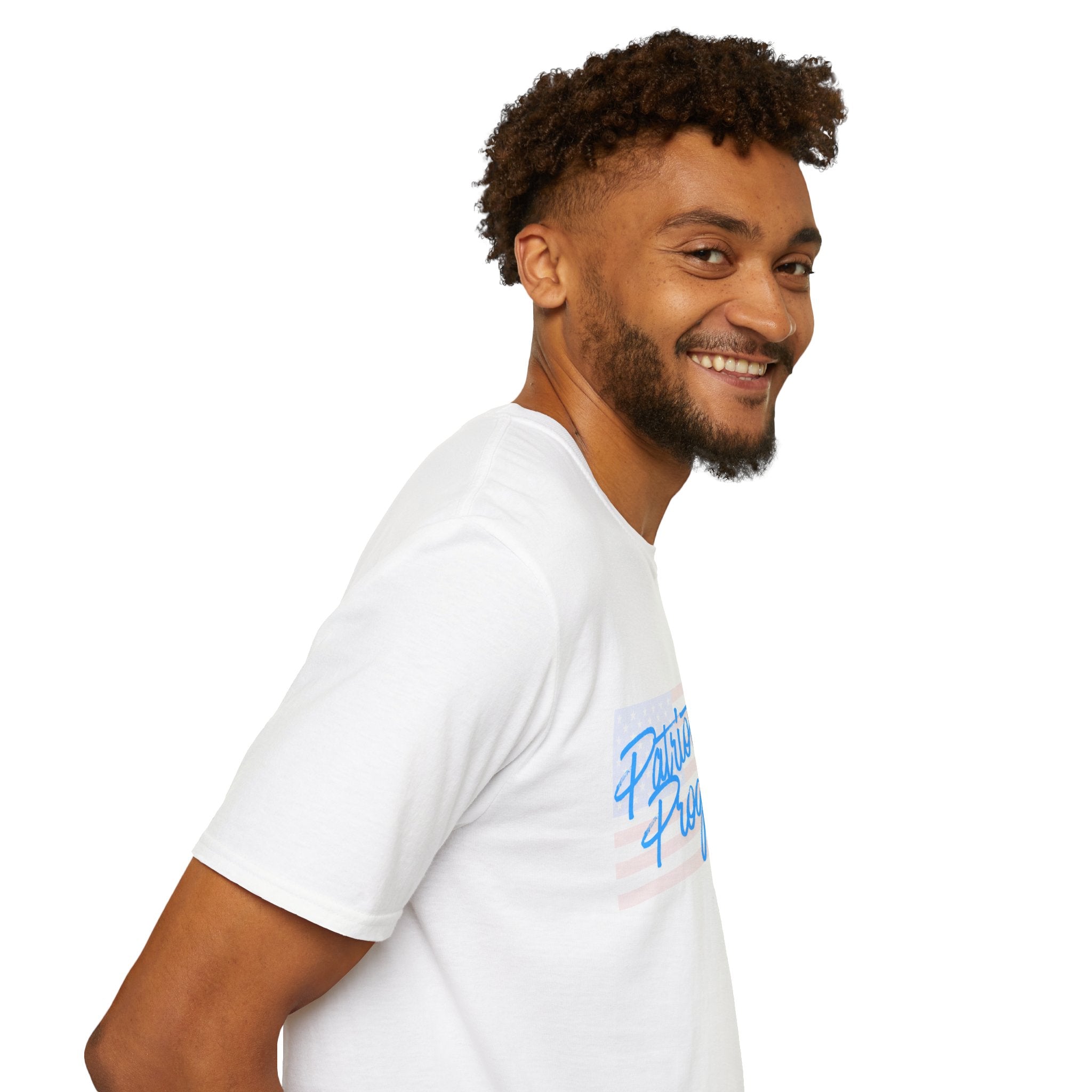 Patriotic Progressive T-Shirt — “Protect Our Planet” Environmental Activist Tee