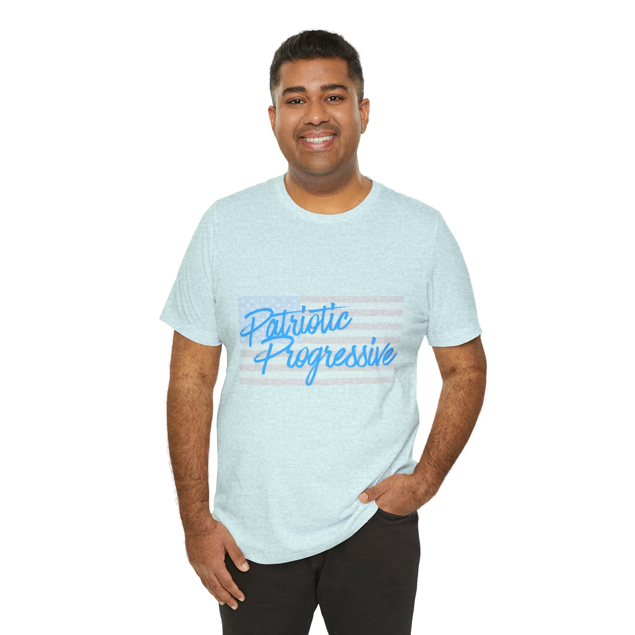 Patriotic Progressive Tee — "We Have More In Common Than You Think, Leftists Love This Country Too" Graphic T-Shirt