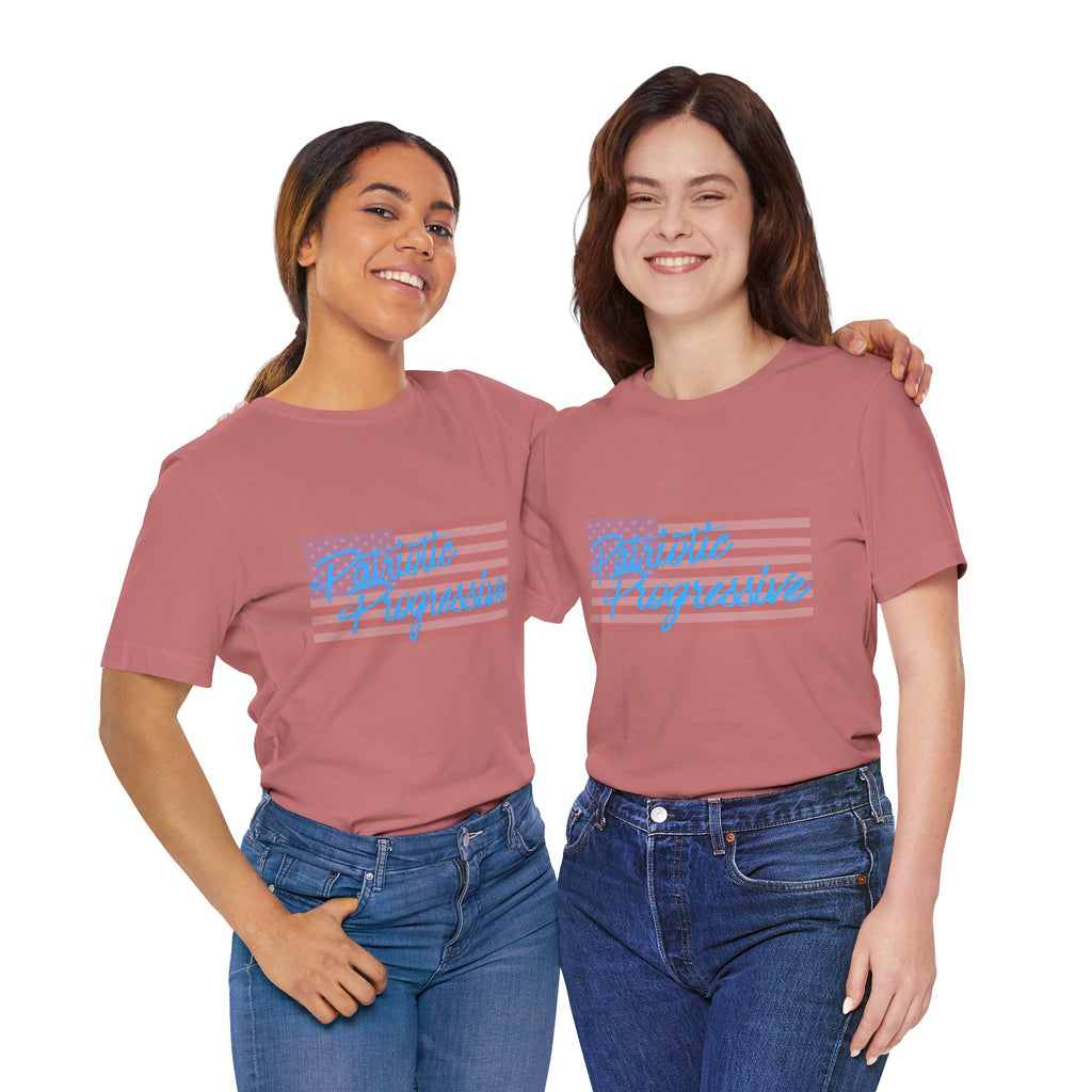 Patriotic Progressive Tee — "We Have More In Common Than You Think, Leftists Love This Country Too" Graphic T-Shirt