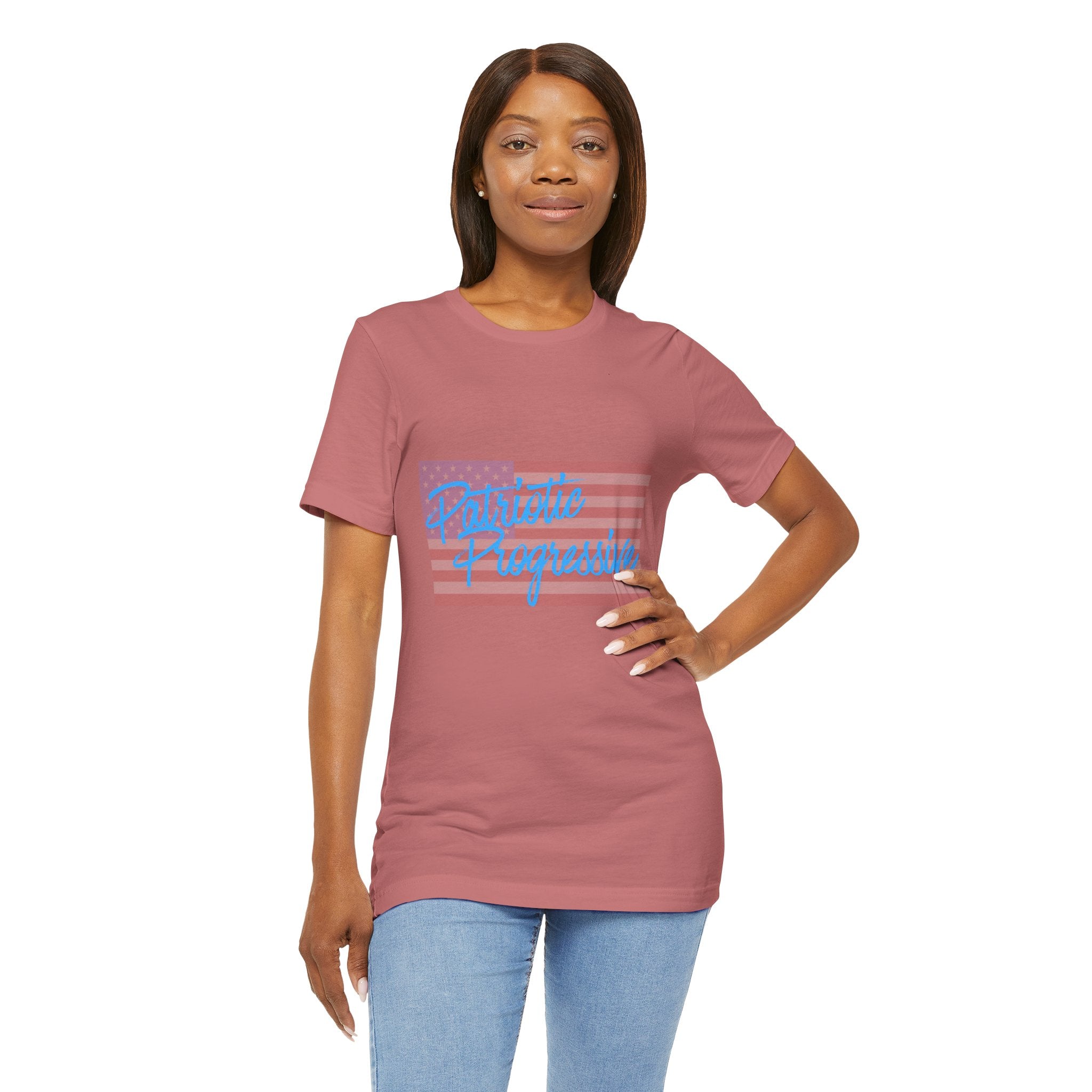 Patriotic Progressive Tee — "We Have More In Common Than You Think, Leftists Love This Country Too" Graphic T-Shirt