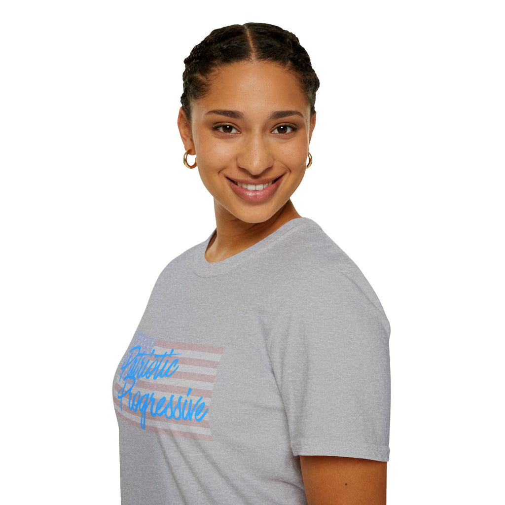 Patriotic Progressive T-Shirt — “Protect Our Planet” Environmental Activist Tee