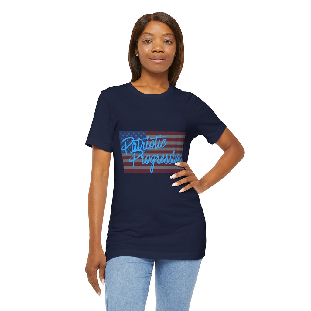 Patriotic Progressive Tee — "We Have More In Common Than You Think, Leftists Love This Country Too" Graphic T-Shirt