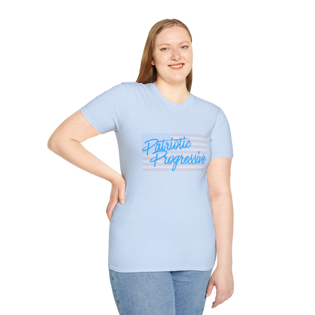 Patriotic Progressive T-Shirt — “Protect Our Planet” Environmental Activist Tee