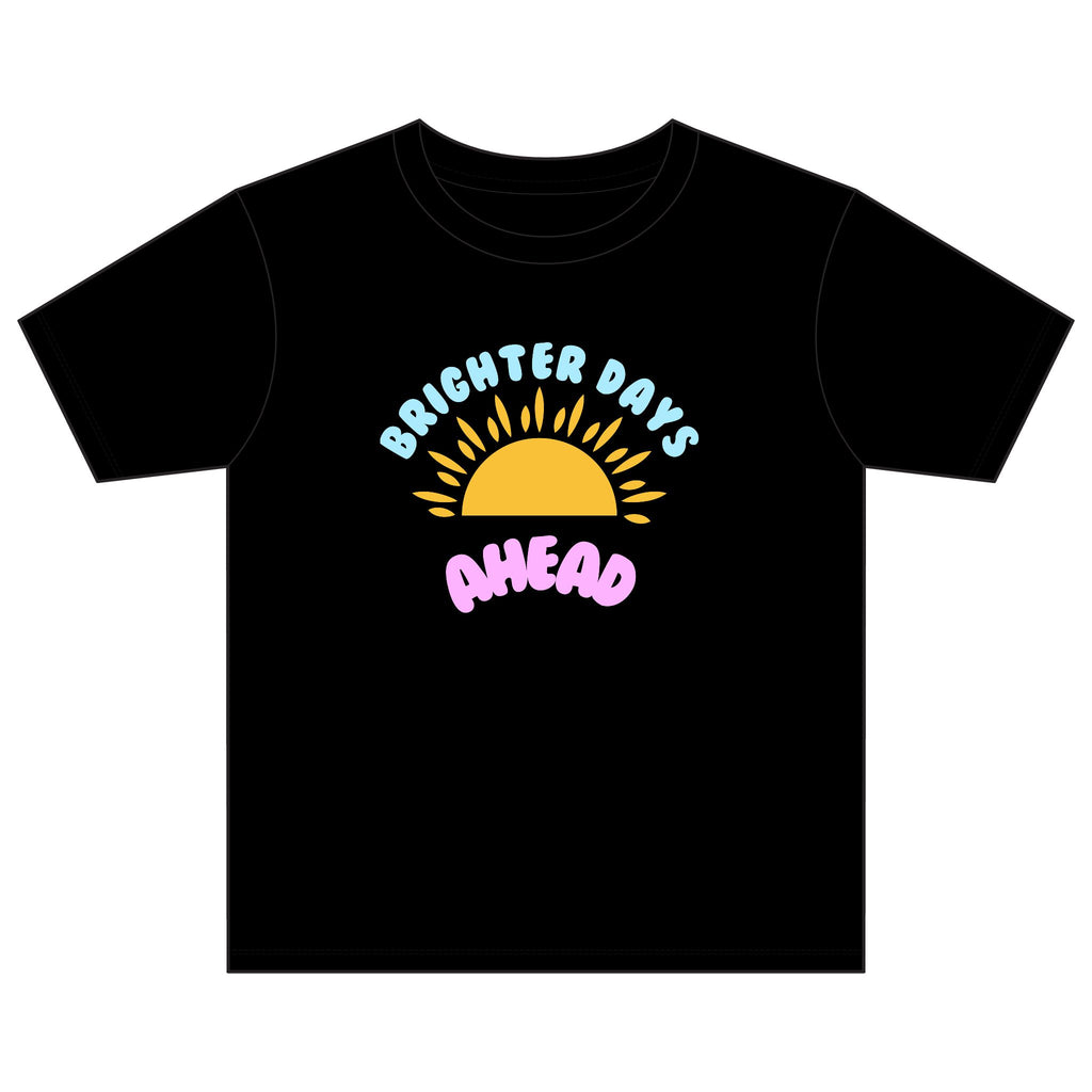 Kids "Brighter Days Ahead" Tee — Diversity, Equity & Inclusion Pastel Youth T-Shirt