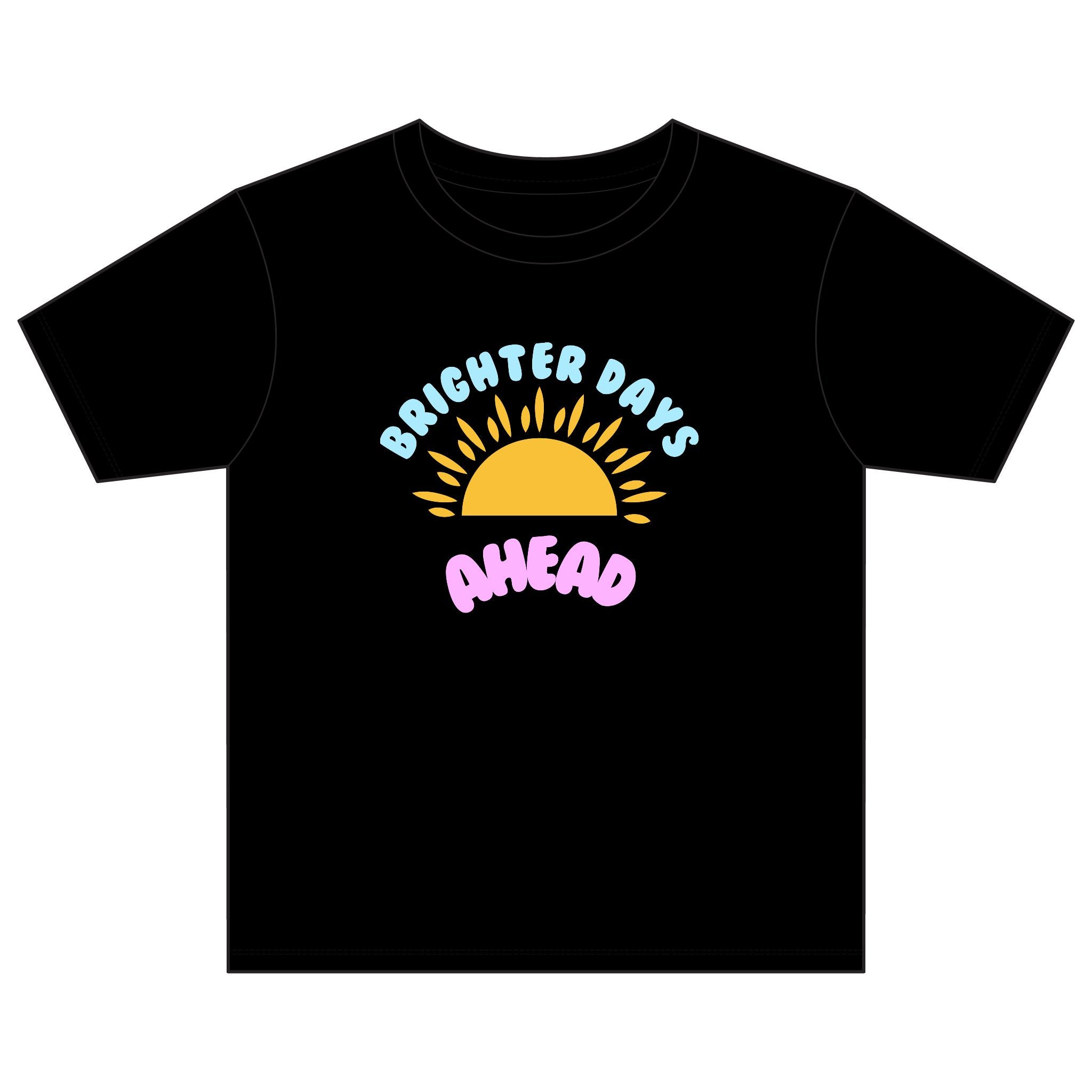 Kids "Brighter Days Ahead" Tee — Diversity, Equity & Inclusion Pastel Youth T-Shirt