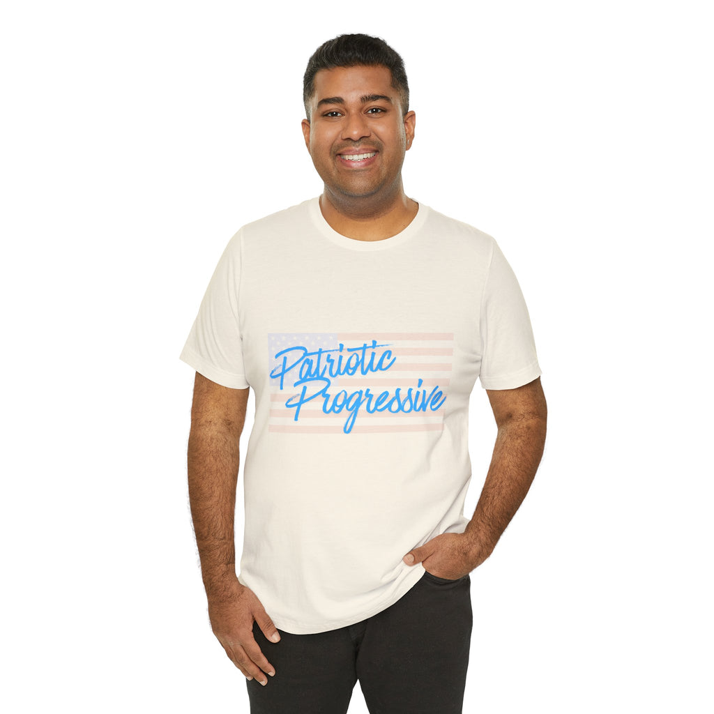 Patriotic Progressive Tee — "We Have More In Common Than You Think, Leftists Love This Country Too" Graphic T-Shirt