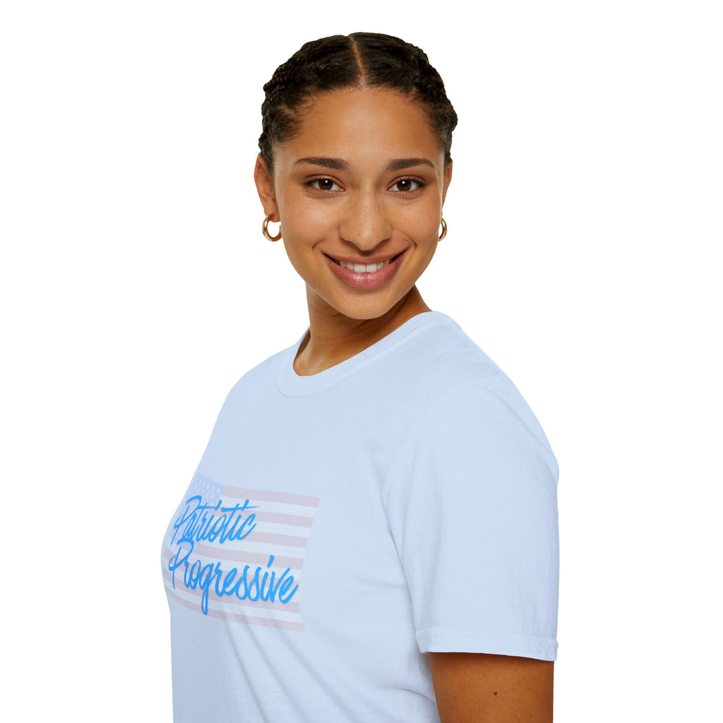 Patriotic Progressive T-Shirt — “Protect Our Planet” Environmental Activist Tee