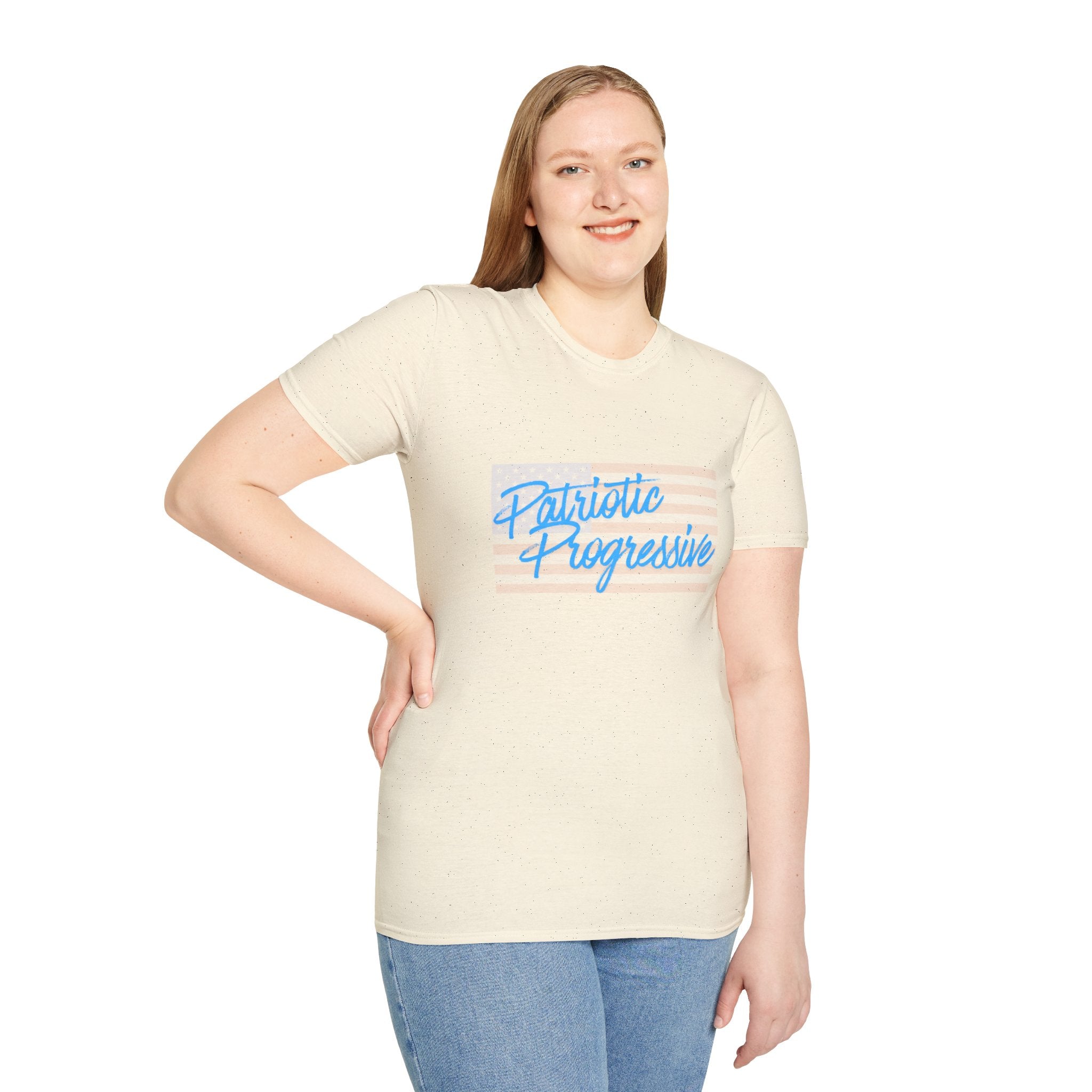 Patriotic Progressive T-Shirt — “Protect Our Planet” Environmental Activist Tee
