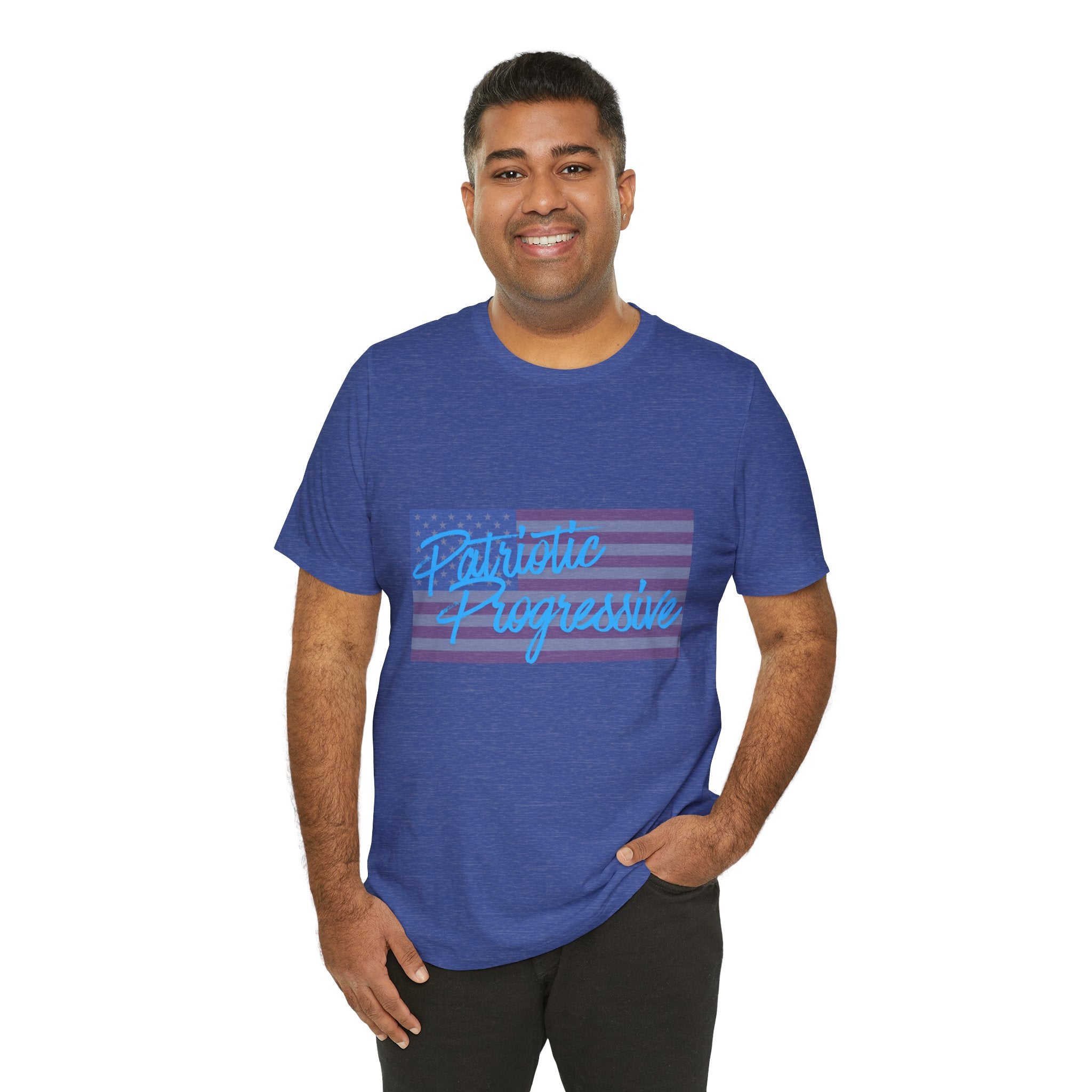 Patriotic Progressive Tee — "We Have More In Common Than You Think, Leftists Love This Country Too" Graphic T-Shirt