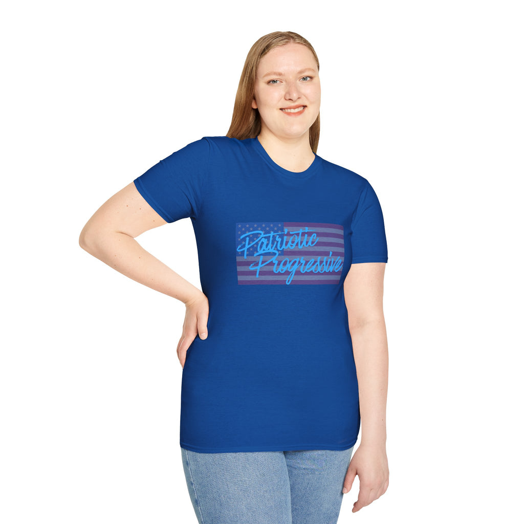 Patriotic Progressive T-Shirt — “Protect Our Planet” Environmental Activist Tee