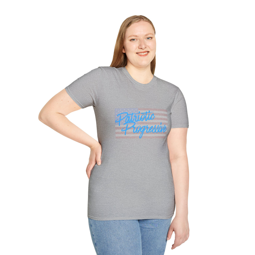Patriotic Progressive T-Shirt — “Protect Our Planet” Environmental Activist Tee