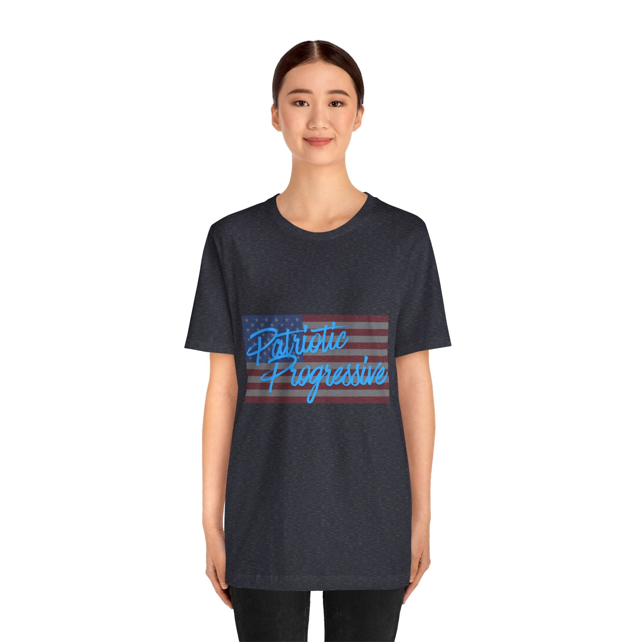 Patriotic Progressive Tee — "We Have More In Common Than You Think, Leftists Love This Country Too" Graphic T-Shirt