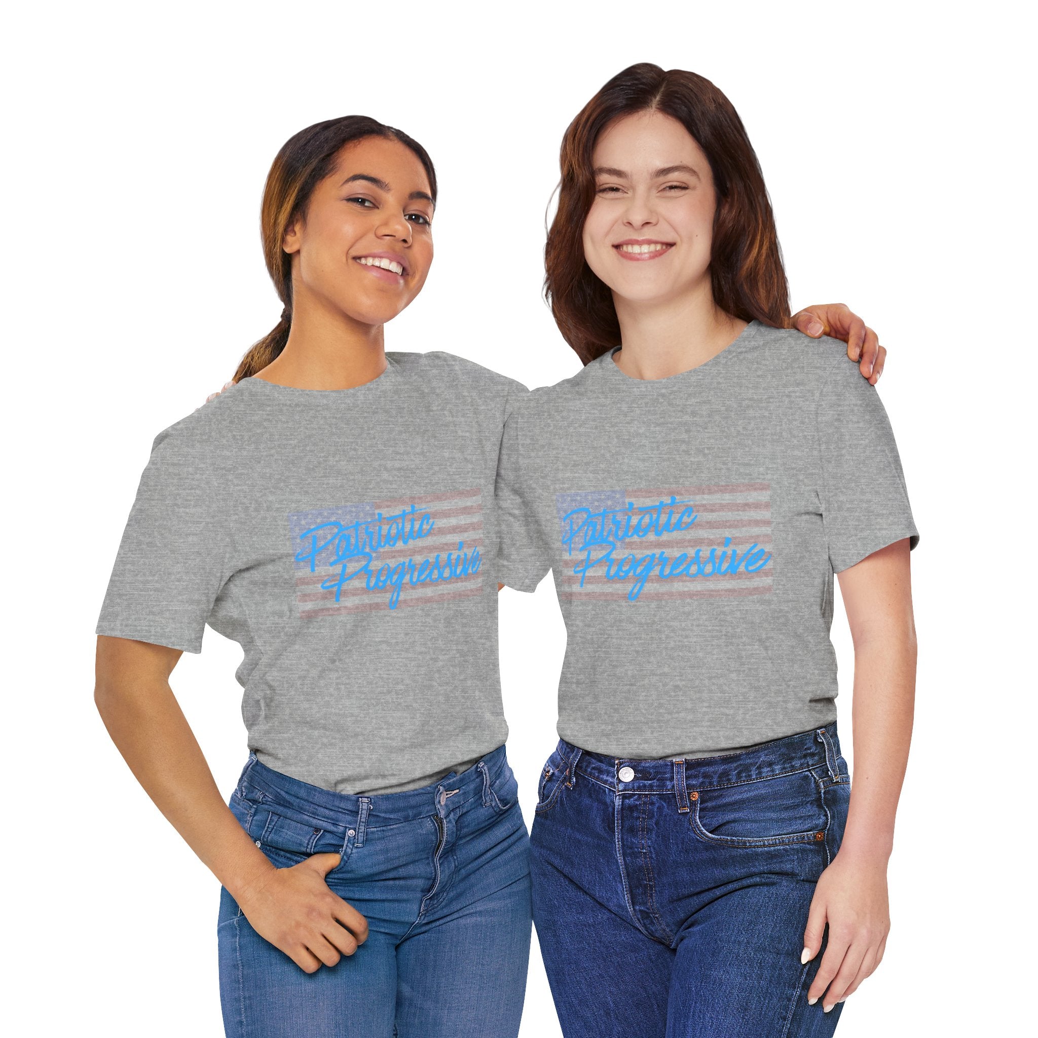 Patriotic Progressive Tee — "We Have More In Common Than You Think, Leftists Love This Country Too" Graphic T-Shirt